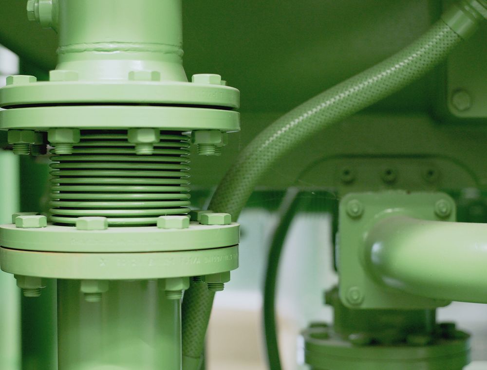 Juntas e flanges industriais para vedação